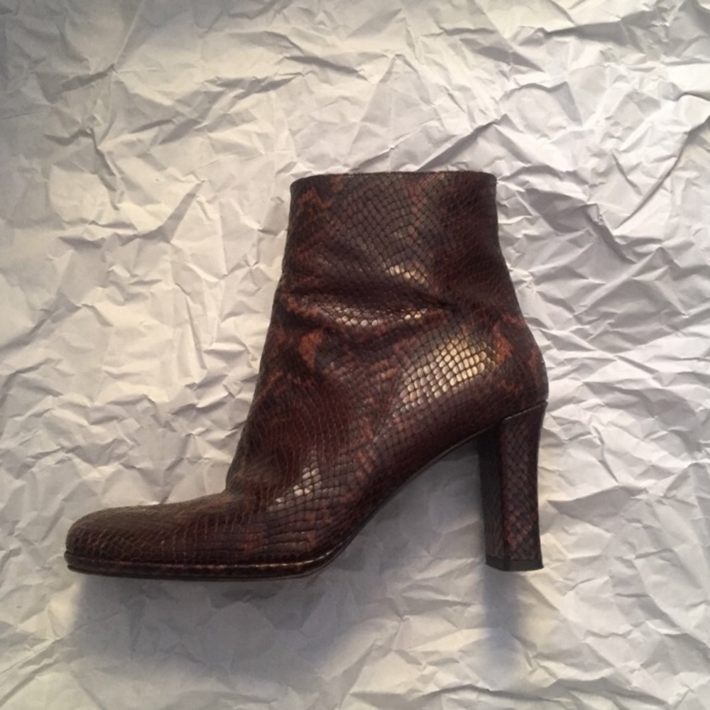 vintage snake boots